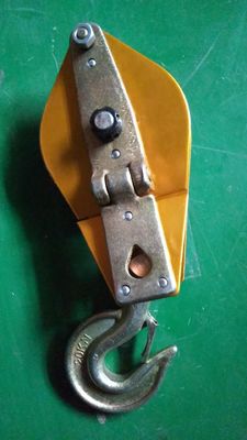 Aluminium Sheave Hoist Tackle 100KN Narzędzia do sznurkowania konduktorów