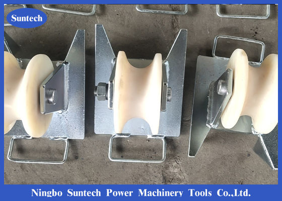 Aluminiowe koła Pithead 80mm Rolka kablowa do ochrony kabla