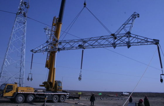 HDG Steel Q235 Q345 Wieża energetyczna transmisyjna