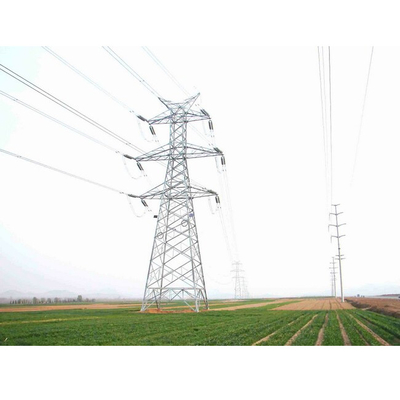 10kv - 700kv Linia transmisyjna Kątowa stalowa wieża
