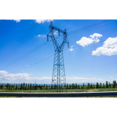 10kv - 700kv Linia transmisyjna Kątowa stalowa wieża