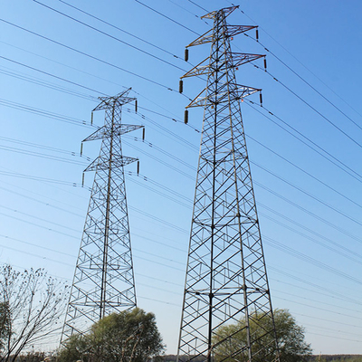 Rurowa ocynkowana ogniowo wieża kratowa 330kv Angel Steel