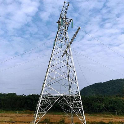 Wieża linii przesyłowej ze stali ocynkowanej ogniowo 500KV