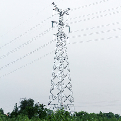 Stal ocynkowana ogniowo Q355 Q255 Wieża transmisji kratowej