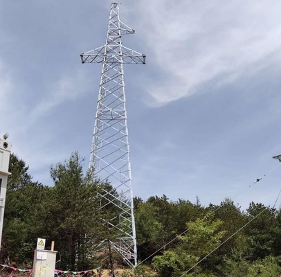Wysoka tolerancja na wiatr 110kV 132kV Monopolowa komórkowa wieża transmisyjna