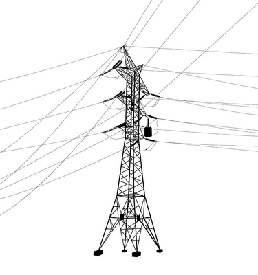 HDG Kąt Stal 11 35 220 330 500kV Wieża linii przesyłowej