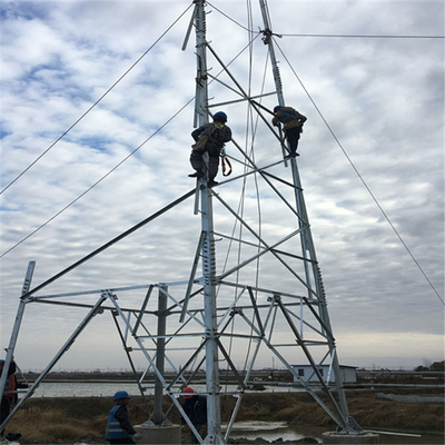 Linia przesyłowa kratownicowa ze stali ocynkowanej ogniowo 33KV Wieża