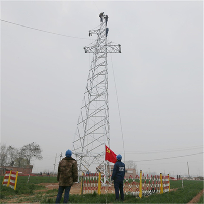 Kratowe stalowe wieże linii przesyłowych HDG 33KV