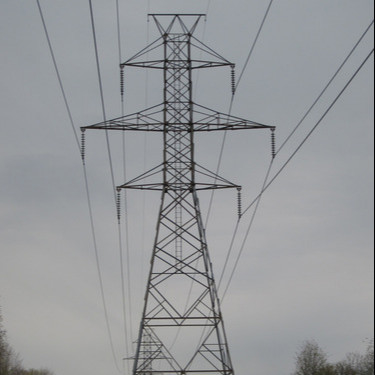10 - 1000KV HDG Kątowa stalowa wieża transmisyjna z podwójnym obwodem