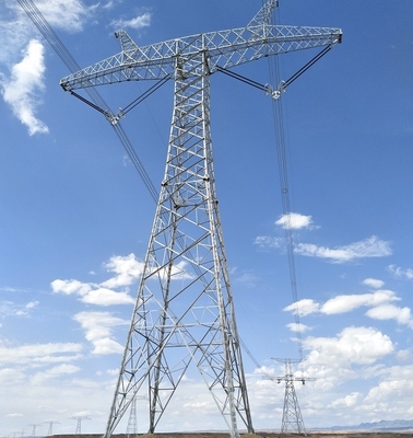 Stal ocynkowana kątowa 11KV 33KV 132KV 220KV Wieża transmisyjna