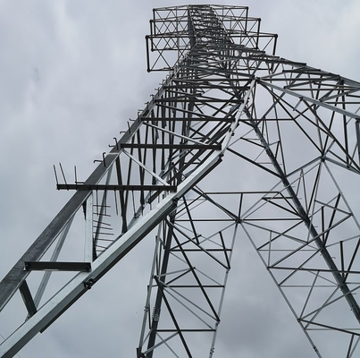 Stalowa linia napowietrzna Q235 Q345 Q420 Wieża 132 KV