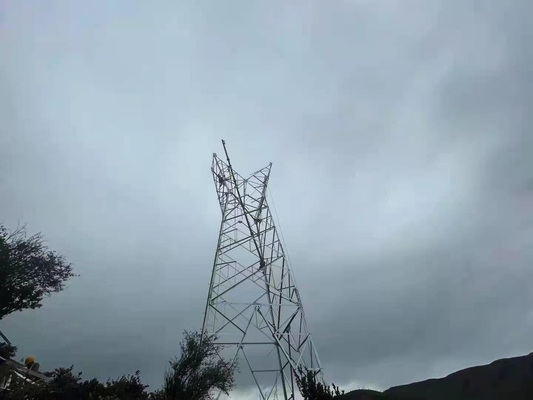 Stalowa wieża kątowa ocynkowana ogniowo do linii przesyłowej 110KV