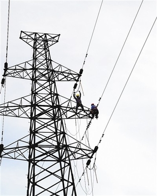Stalowa wieża energetyczna ocynkowana ogniowo Q345 Q235