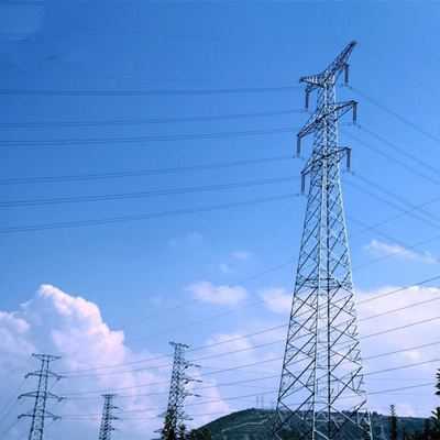 Stal ocynkowana ogniowo 110KV Wieża transmisji mocy
