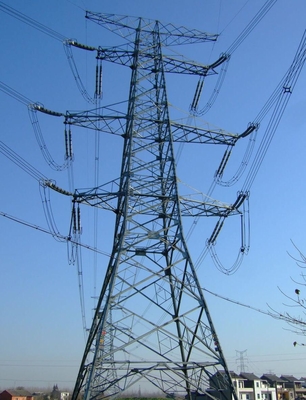 10 - 500KV HDG Kątowa stalowa wieża transmisyjna kratowa
