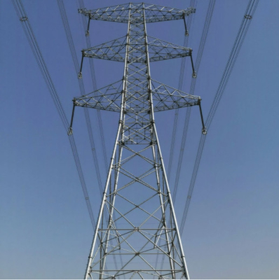 Stalowa wieża transmisyjna ocynkowana ogniowo 500KV Q355 Q255