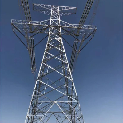 11 - 500KV kątowa stalowa kratowa elektryczna wieża transmisyjna