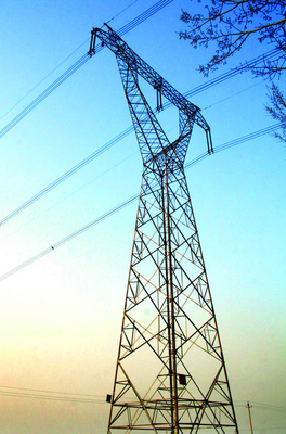 10 - 700KV HDG stalowa wieża z transmisją kratową