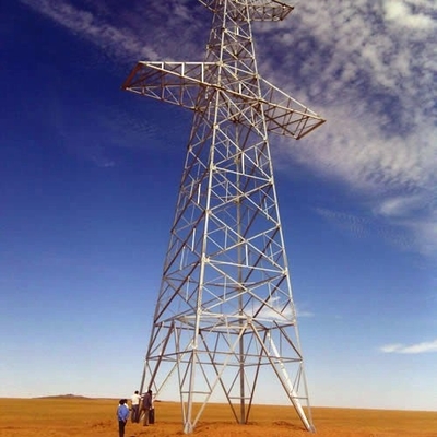 10 - 700KV HDG stalowa wieża z transmisją kratową