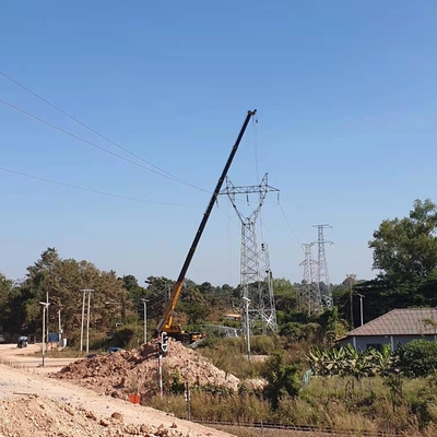 132KV Linia przesyłowa energii HDG Stalowa wieża kratowa