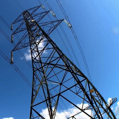 Stalowe wieże kratowe ASTM123 HDG do linii przesyłu energii
