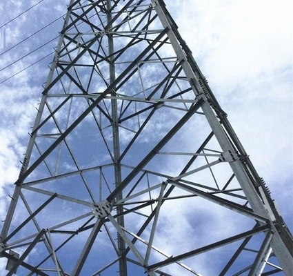 10KV do 750KV Przeniesienie mocy ocynkowana ogniowo wieża kratowa