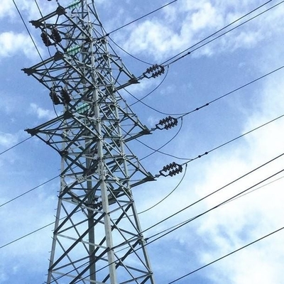 10KV do 750KV Przeniesienie mocy ocynkowana ogniowo wieża kratowa