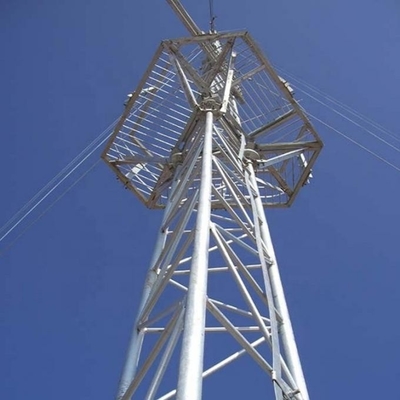 Samonośna krata ISO9001 Q345 Q235 Wieża antenowa GSM