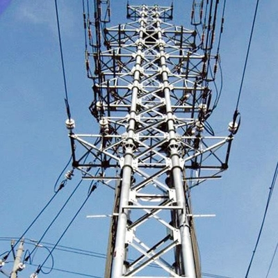 220kv HDG Q235B Q345B Stalowa kratowa wieża transmisyjna
