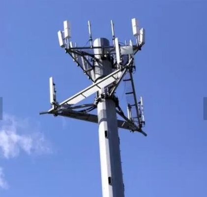 Stalowa wieża monopolowa 4G dla przemysłu telekomunikacyjnego