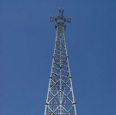 Teleskopowy maszt antenowy 138kv HDG do usług użyteczności publicznej