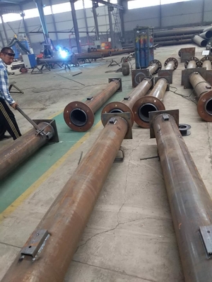 Monopole Q235B Q345B Q420 Stalowa wieża antenowa do nadawania