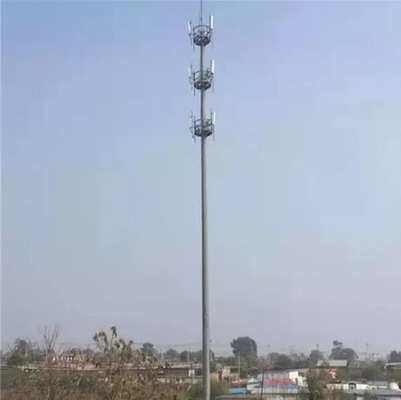 Odporna na zużycie 10 - 750KV Monopole wieża telekomunikacyjna Zatwierdzona przez ASTM