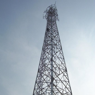 ASTM A123 Stalowa wieża telekomunikacyjna ze stali ocynkowanej z kratownicą