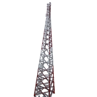 Q420 Stalowa wieża telekomunikacyjna 4 nogi kątowe ocynkowane ogniowo i akcesoria