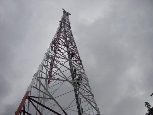 Wieża telekomunikacyjna do cynkowania ogniowego 3 lub 4 Leg