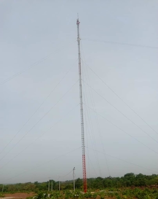 Ocynkowany samonośny trójkąt stalowy Monopole Tower