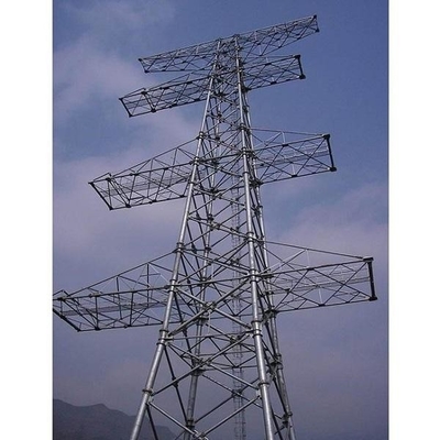 Linia elektroenergetyczna Kątowa stalowa wieża Q235B Galwanizowana elektrycznie