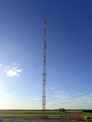 Cynkowanie ogniowe i malowanie Mobile Guyed Towers Steel Q355