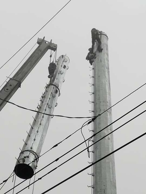 Stalowa wieża telekomunikacyjna Q235 ze stali ocynkowanej ogniowo