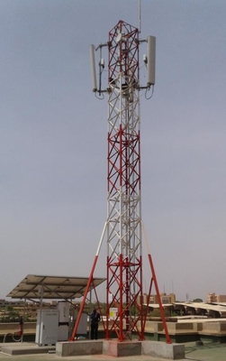 Lotnicza lekka stalowa wieża telekomunikacyjna Wysoki dach