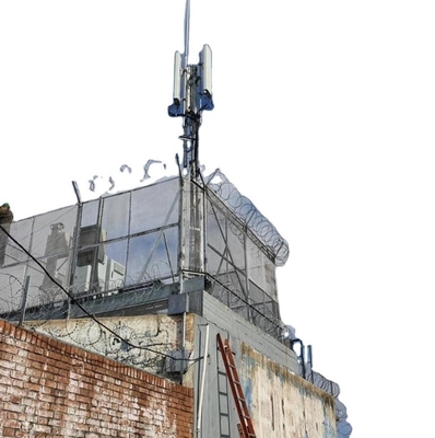 Ocynkowana ogniowo antena dachowa Maszt masztowy Stalowy słup Q235 Q345