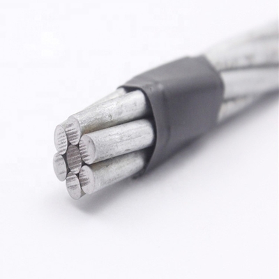 Bare Aluminium ACSR Moose Conductor Solid Type do napowietrznej transmisji mocy